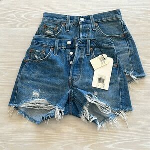 Women’s Levi 501 Shorts size 23 100% cotton. Perfect condition